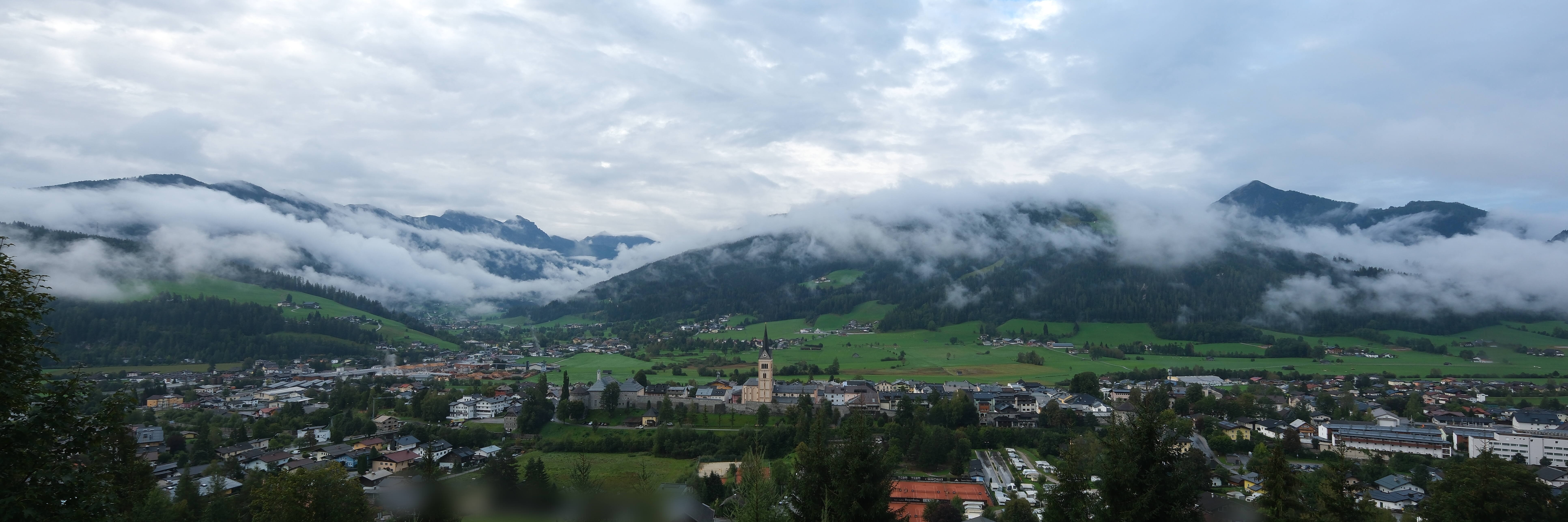 Archiv Foto Webcam Panoramablick auf Radstadt
