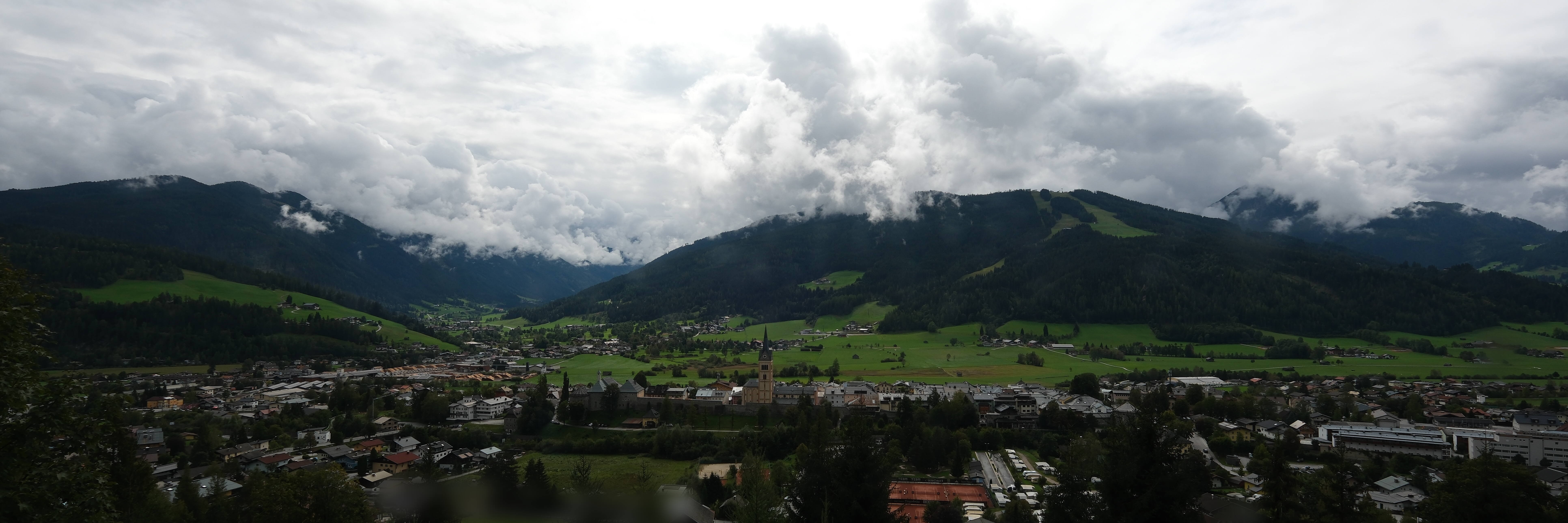 Archiv Foto Webcam Panoramablick auf Radstadt