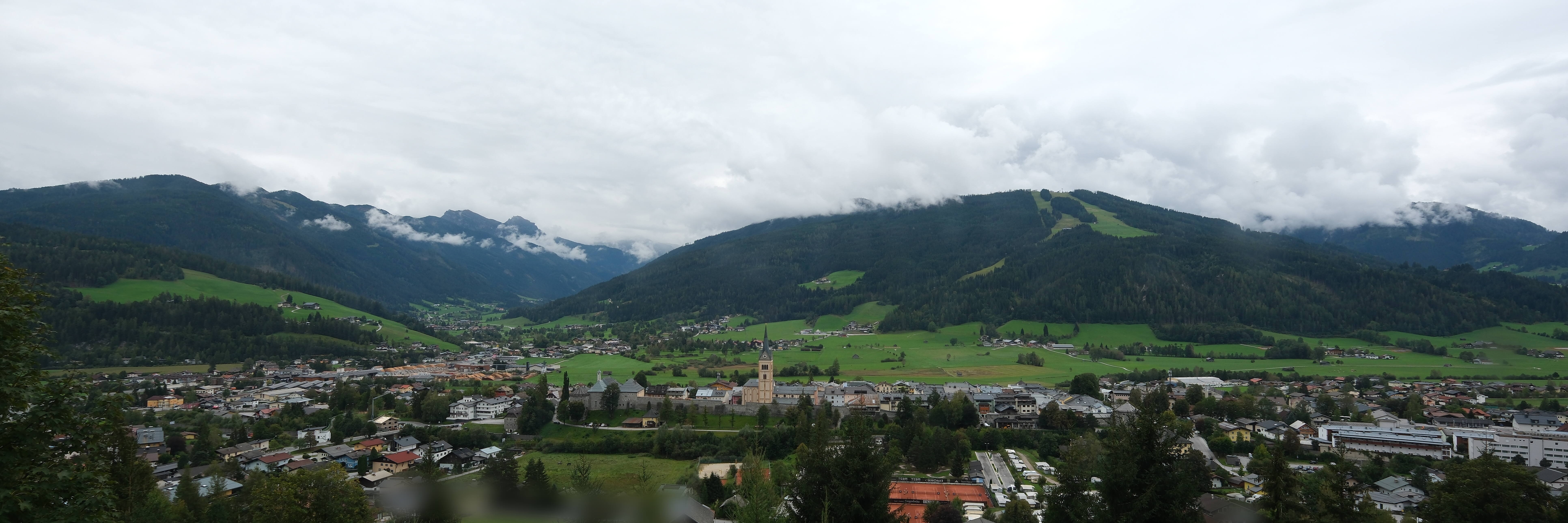 Archiv Foto Webcam Panoramablick auf Radstadt