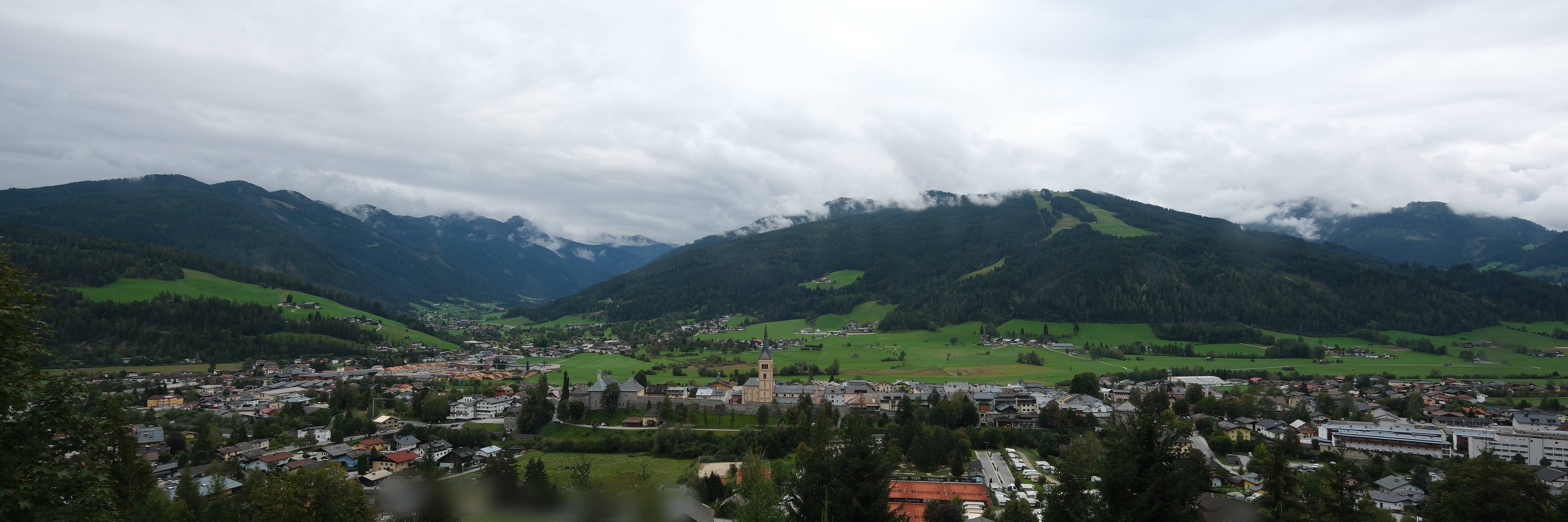 Archiv Foto Webcam Panoramablick auf Radstadt