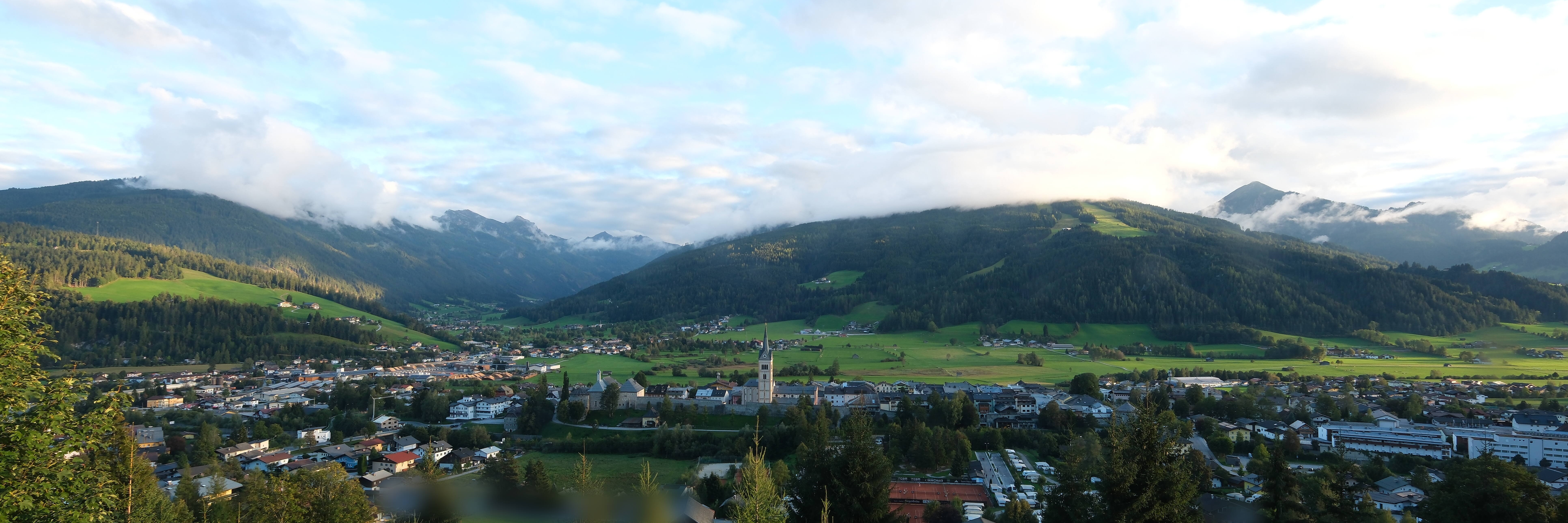 Archiv Foto Webcam Panoramablick auf Radstadt