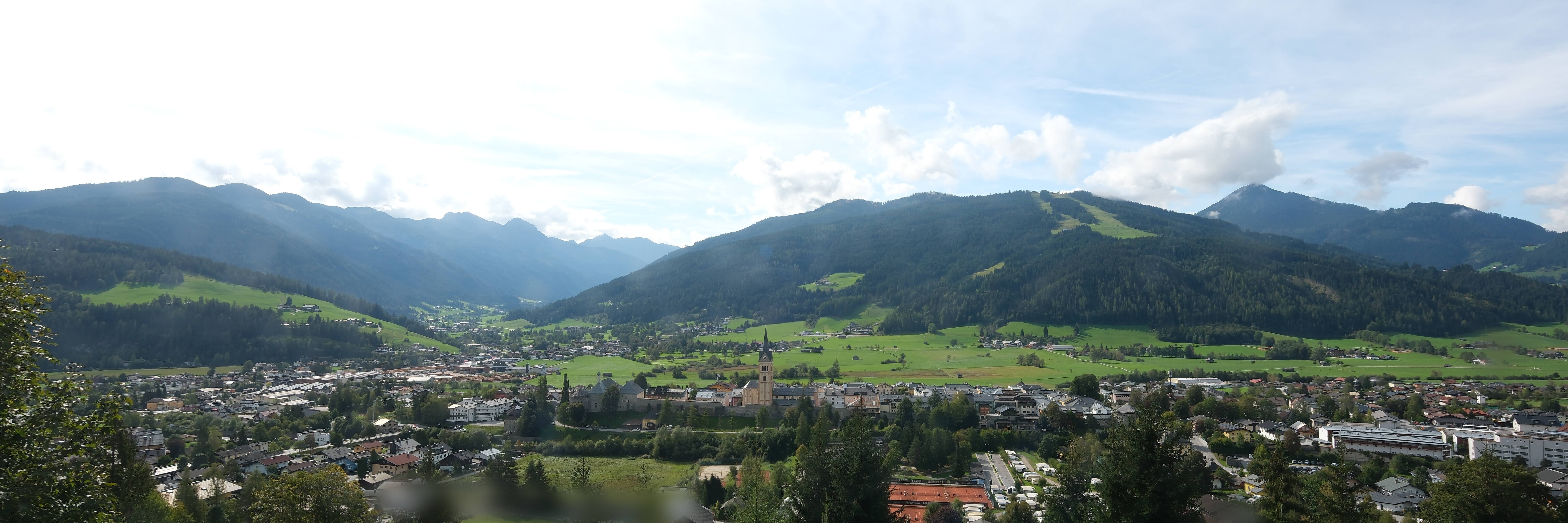 Archiv Foto Webcam Panoramablick auf Radstadt