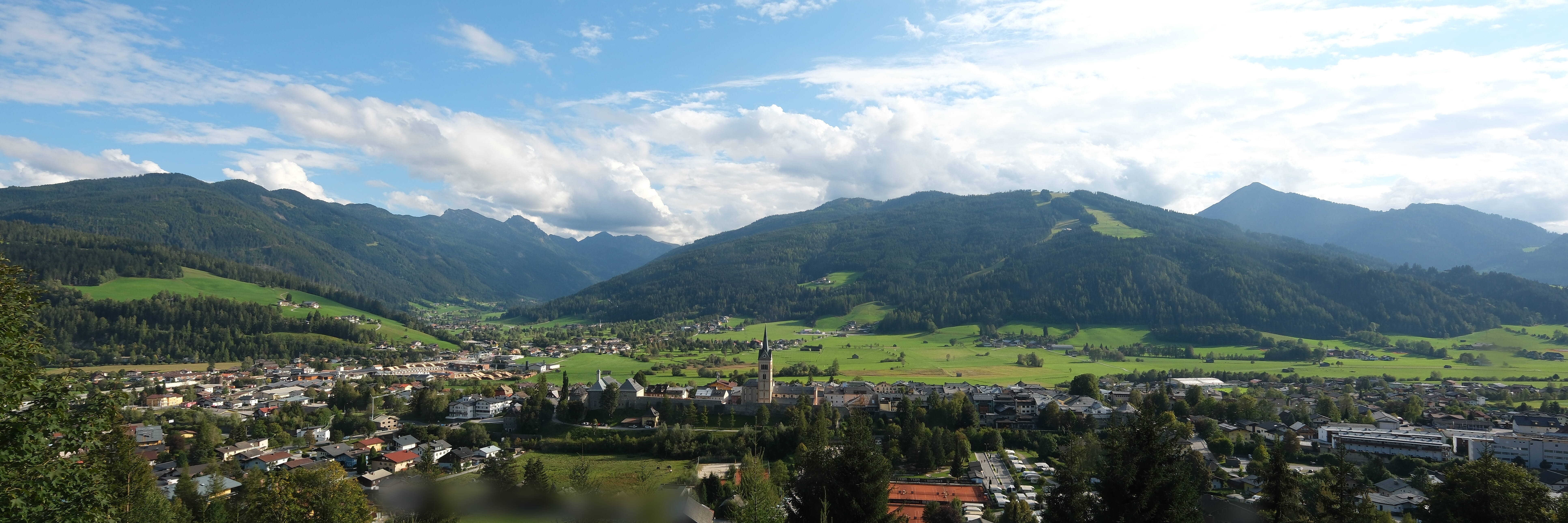 Archiv Foto Webcam Panoramablick auf Radstadt