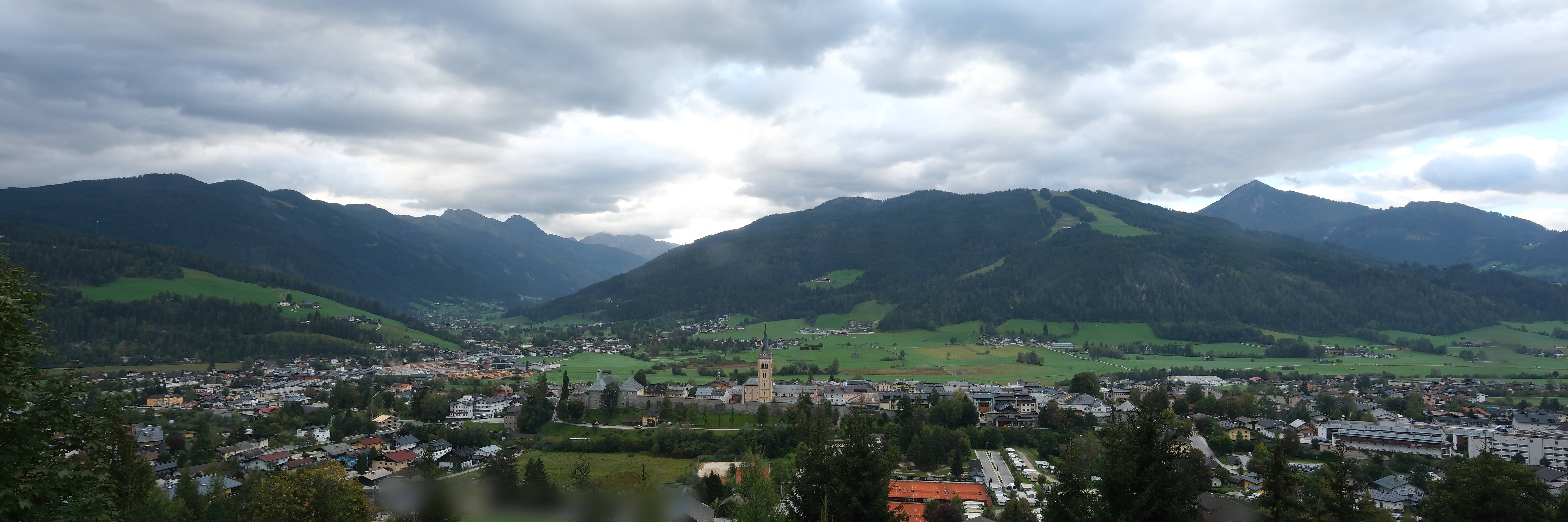 Archiv Foto Webcam Panoramablick auf Radstadt