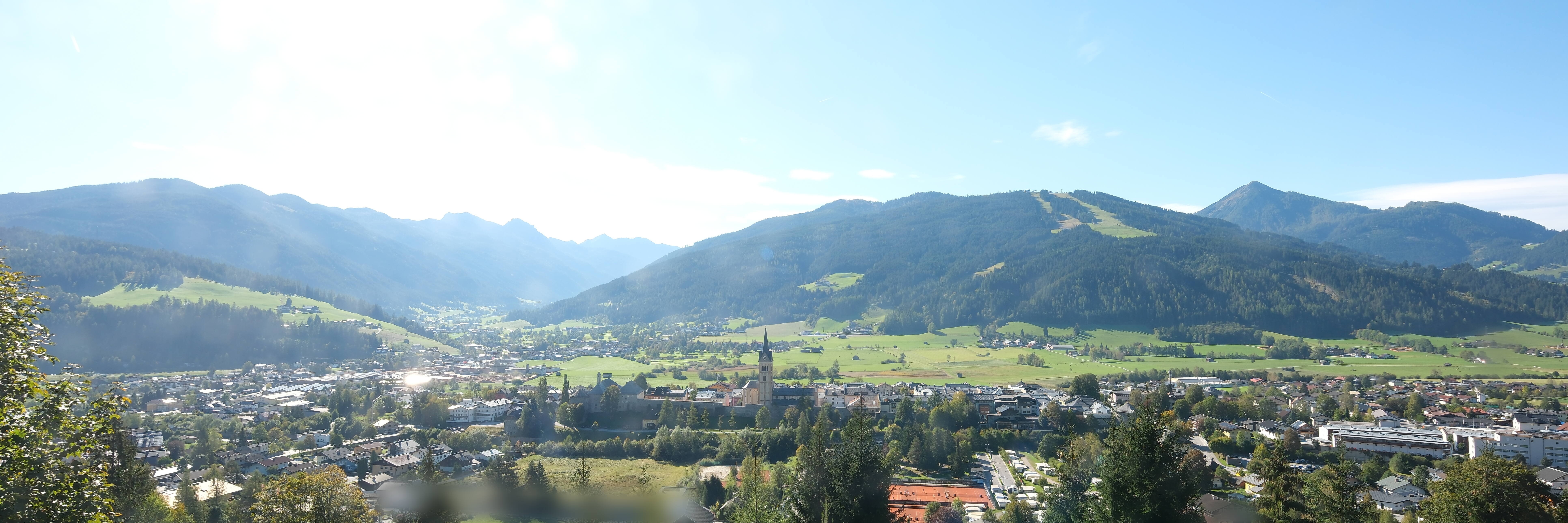 Archiv Foto Webcam Panoramablick auf Radstadt