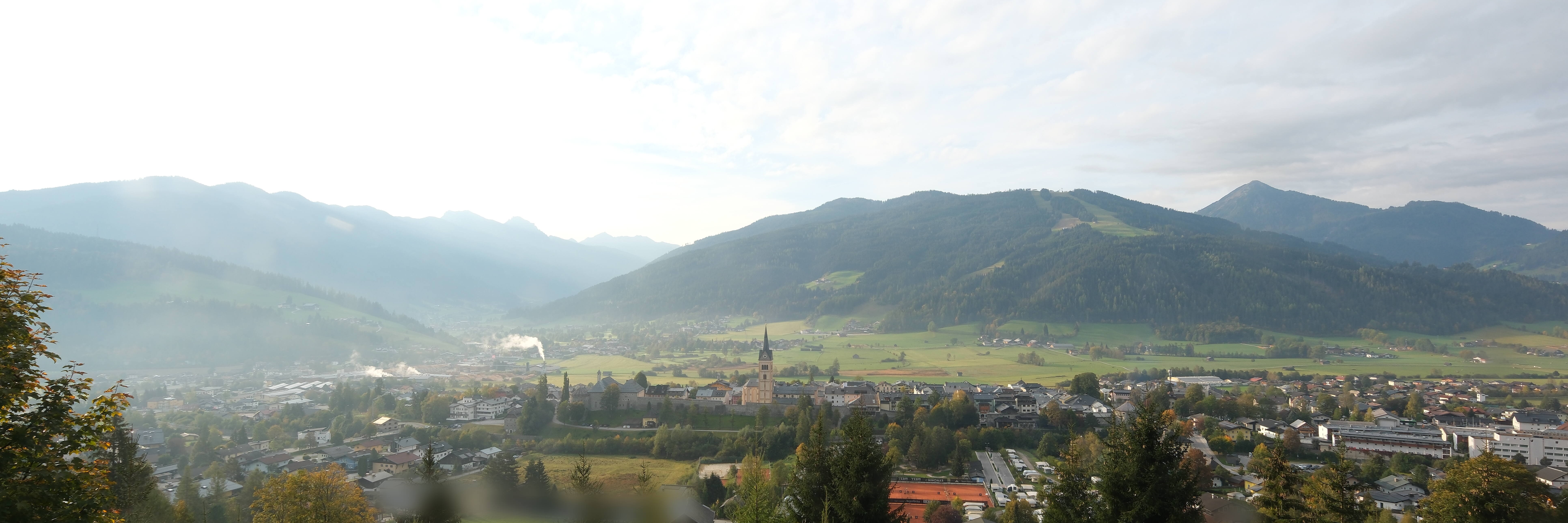 Archiv Foto Webcam Panoramablick auf Radstadt