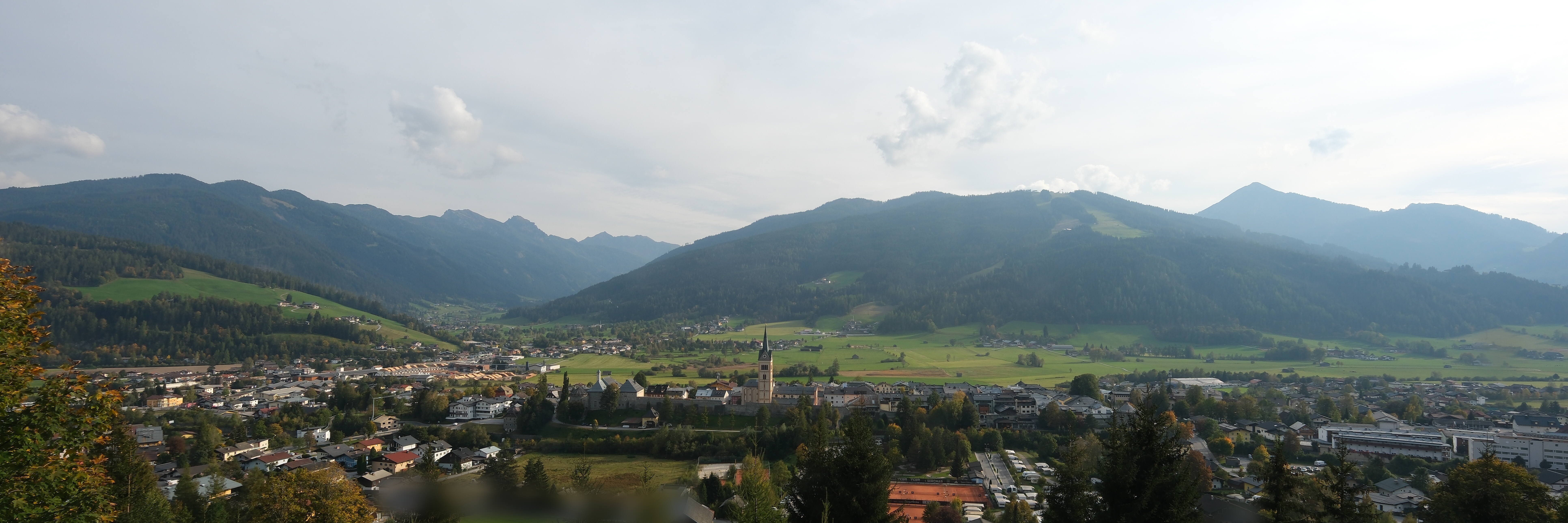 Archiv Foto Webcam Panoramablick auf Radstadt