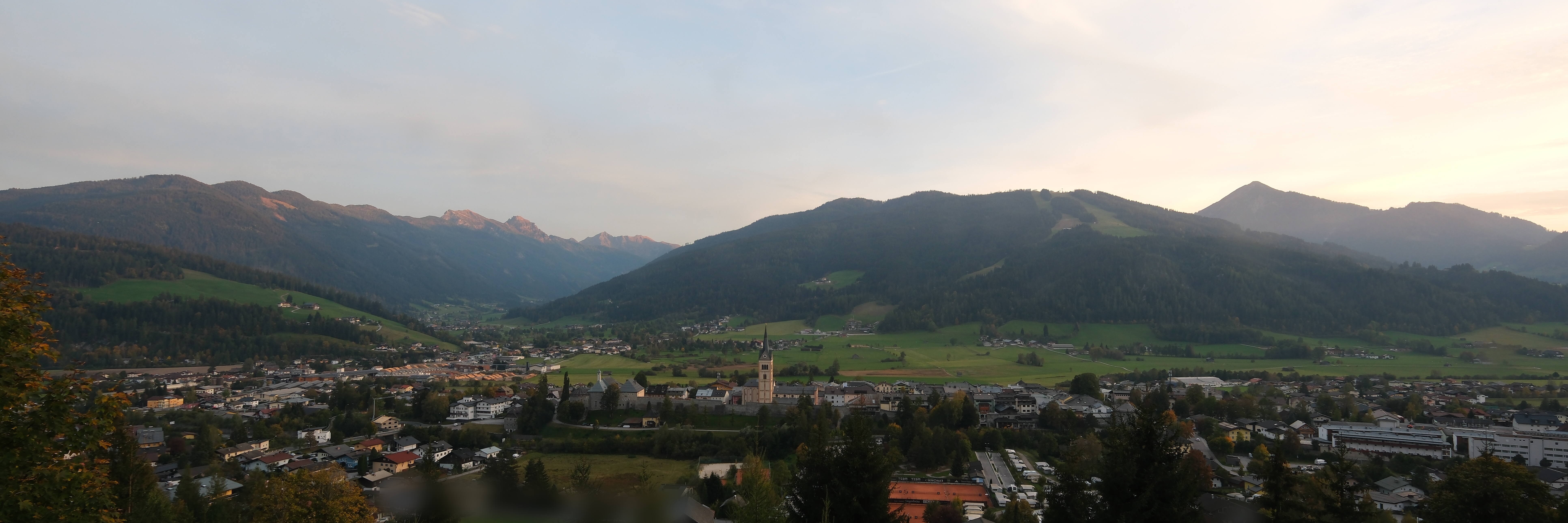 Archiv Foto Webcam Panoramablick auf Radstadt