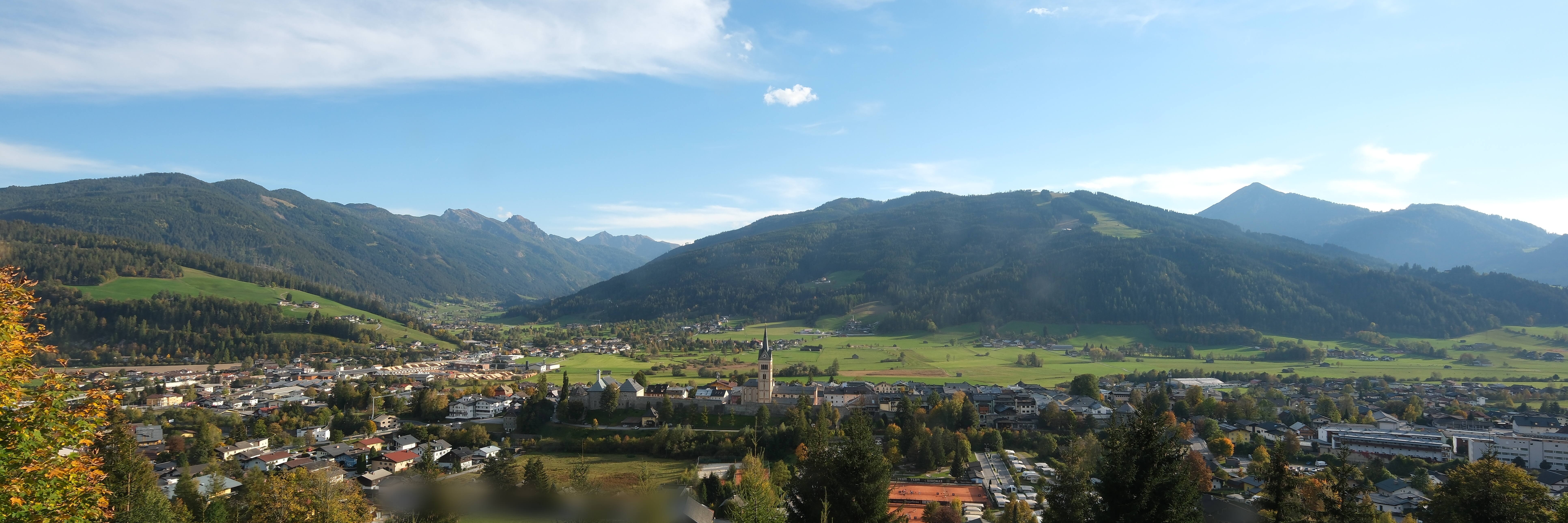 Archiv Foto Webcam Panoramablick auf Radstadt