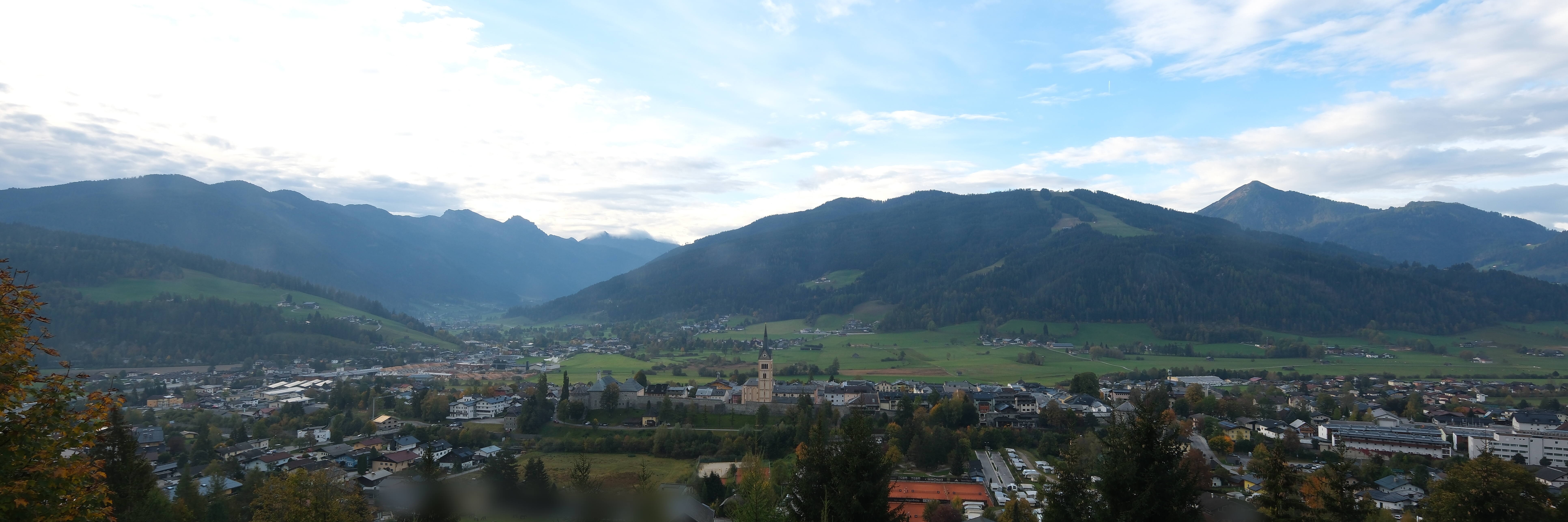 Archiv Foto Webcam Panoramablick auf Radstadt