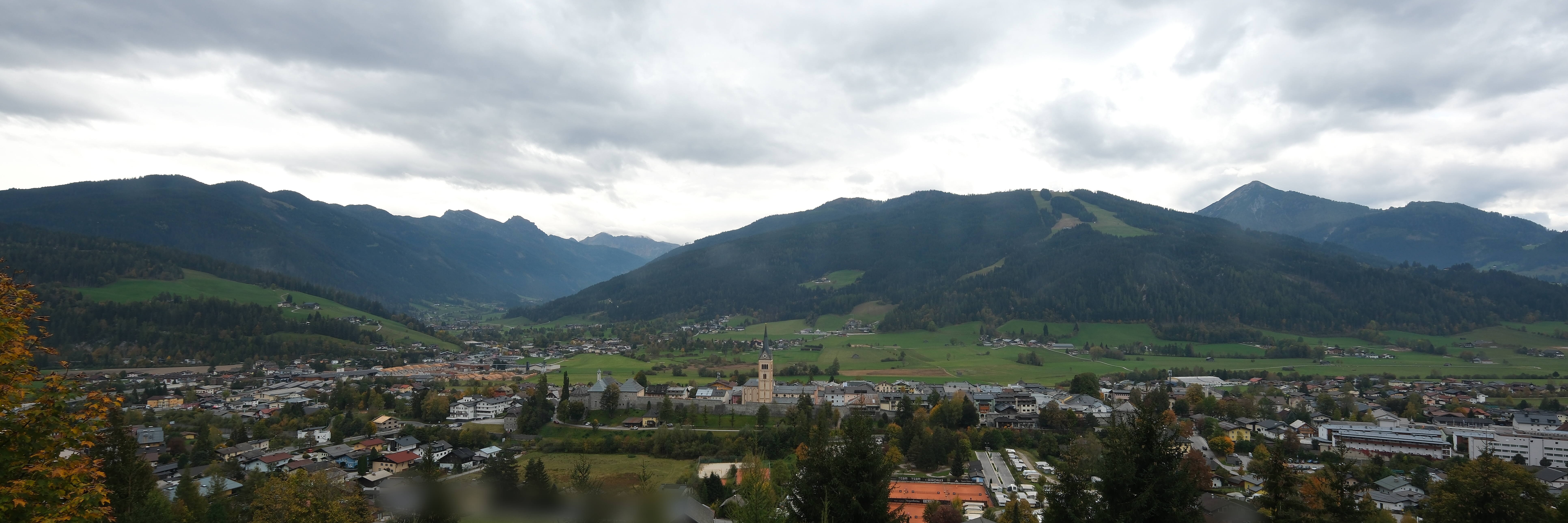 Archiv Foto Webcam Panoramablick auf Radstadt