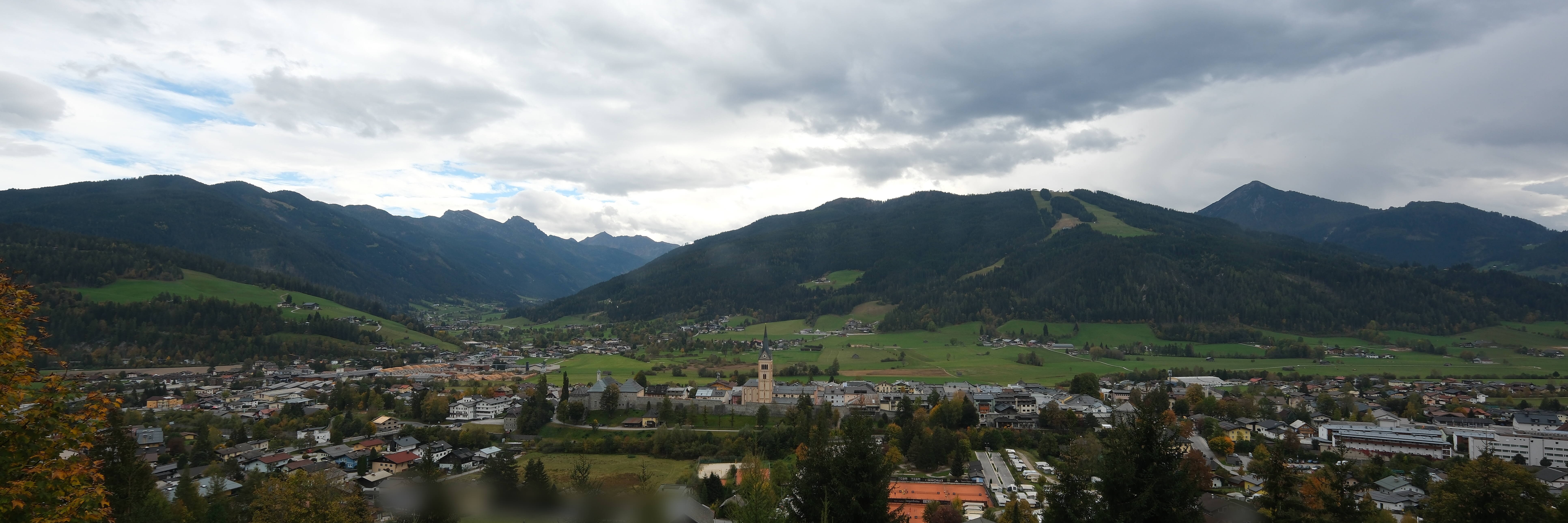 Archiv Foto Webcam Panoramablick auf Radstadt
