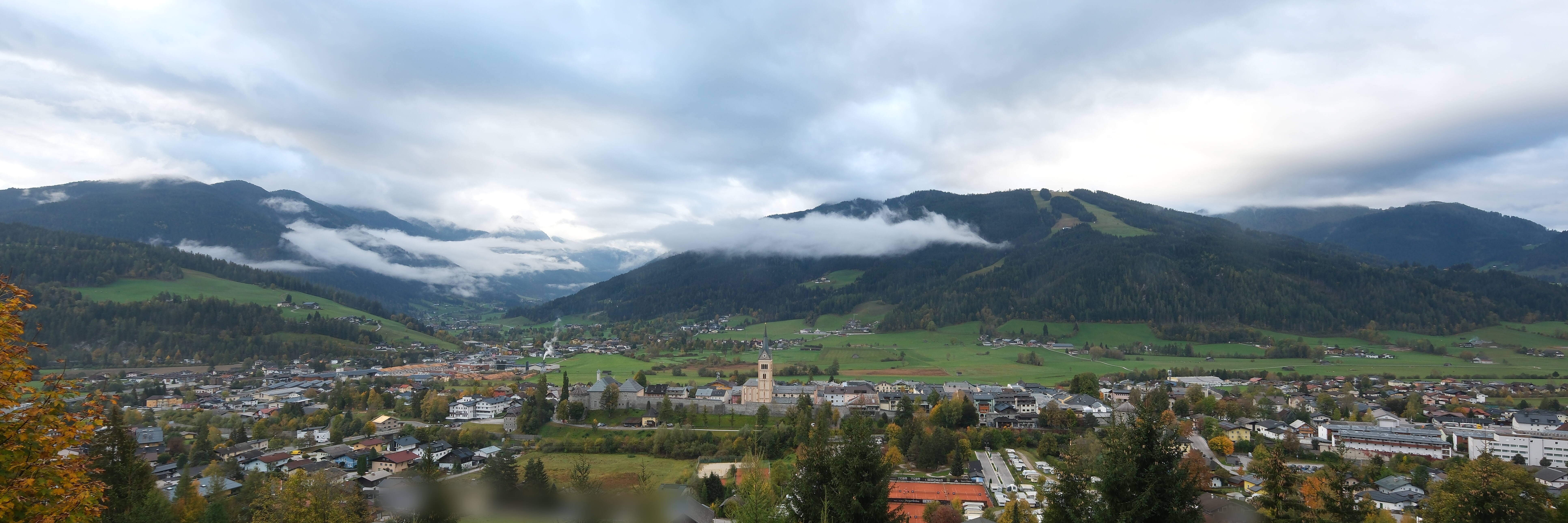 Archiv Foto Webcam Panoramablick auf Radstadt