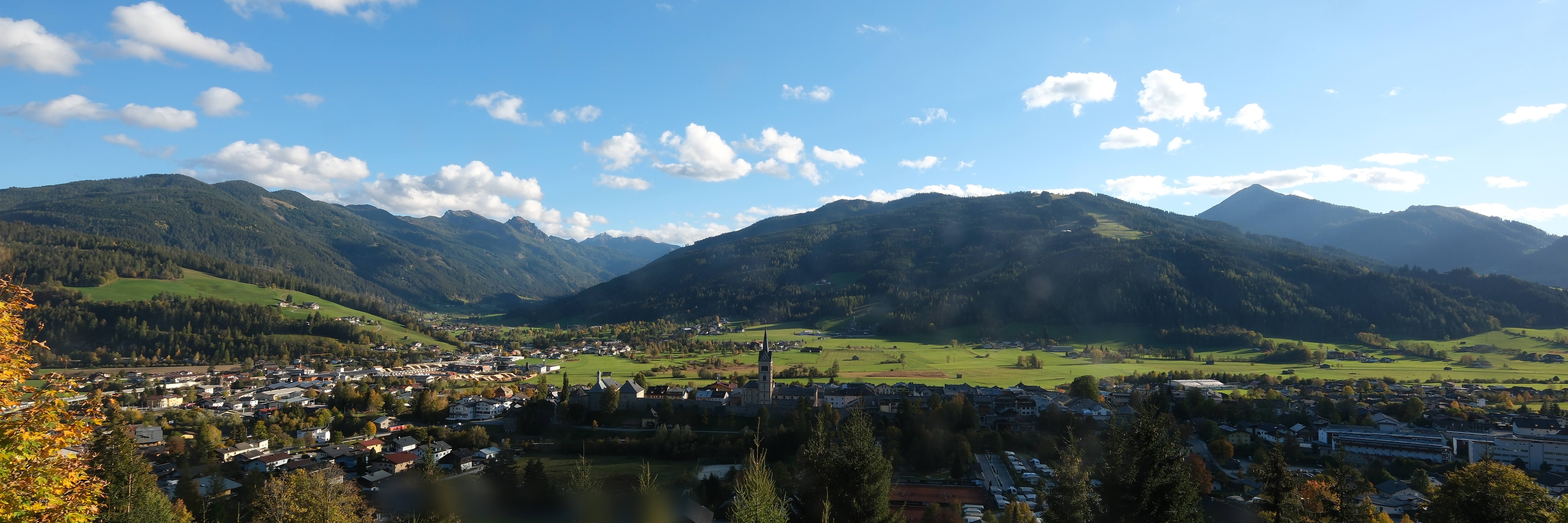 Archiv Foto Webcam Panoramablick auf Radstadt