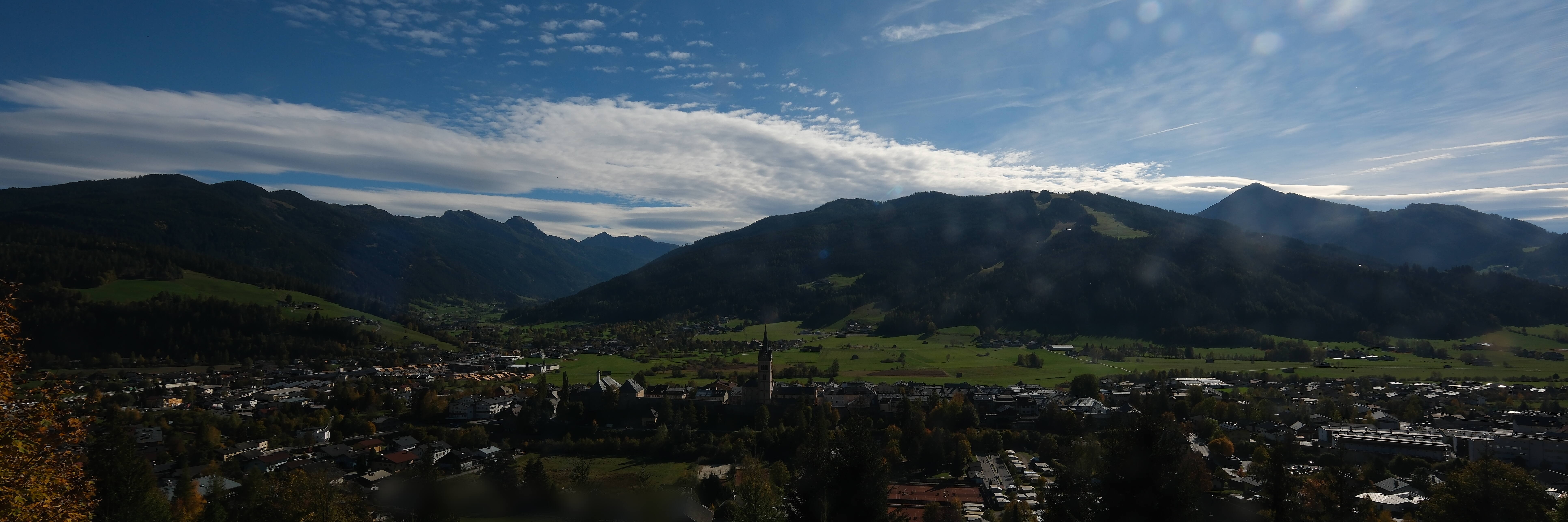 Archiv Foto Webcam Panoramablick auf Radstadt