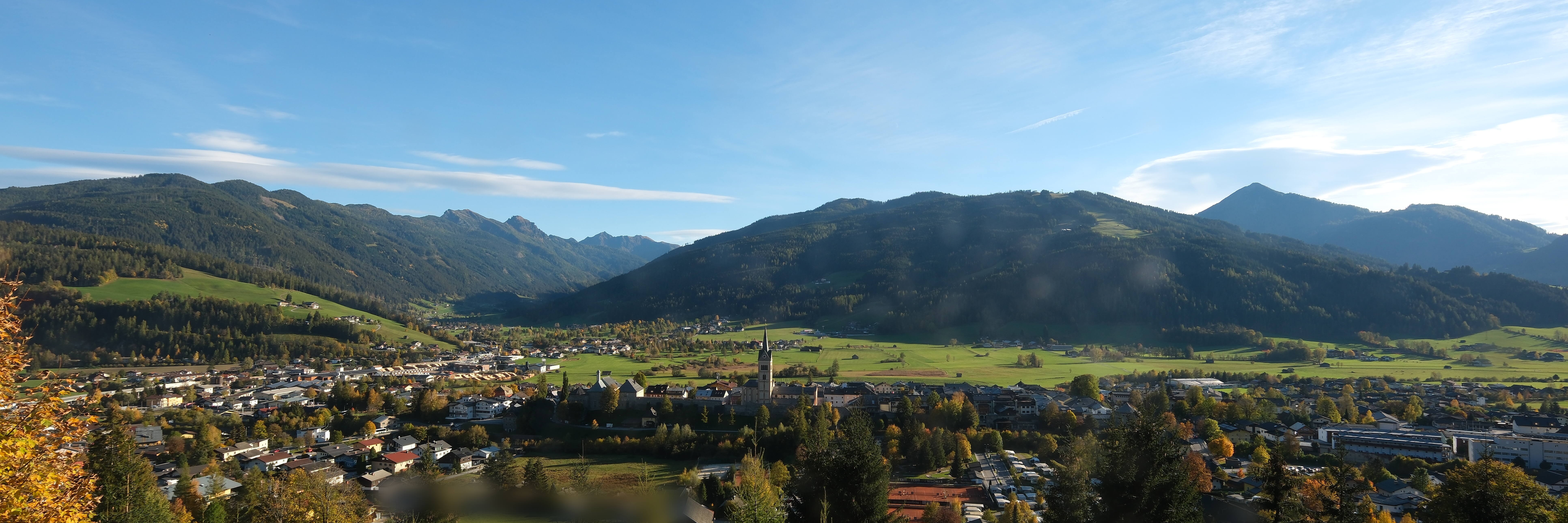 Archiv Foto Webcam Panoramablick auf Radstadt