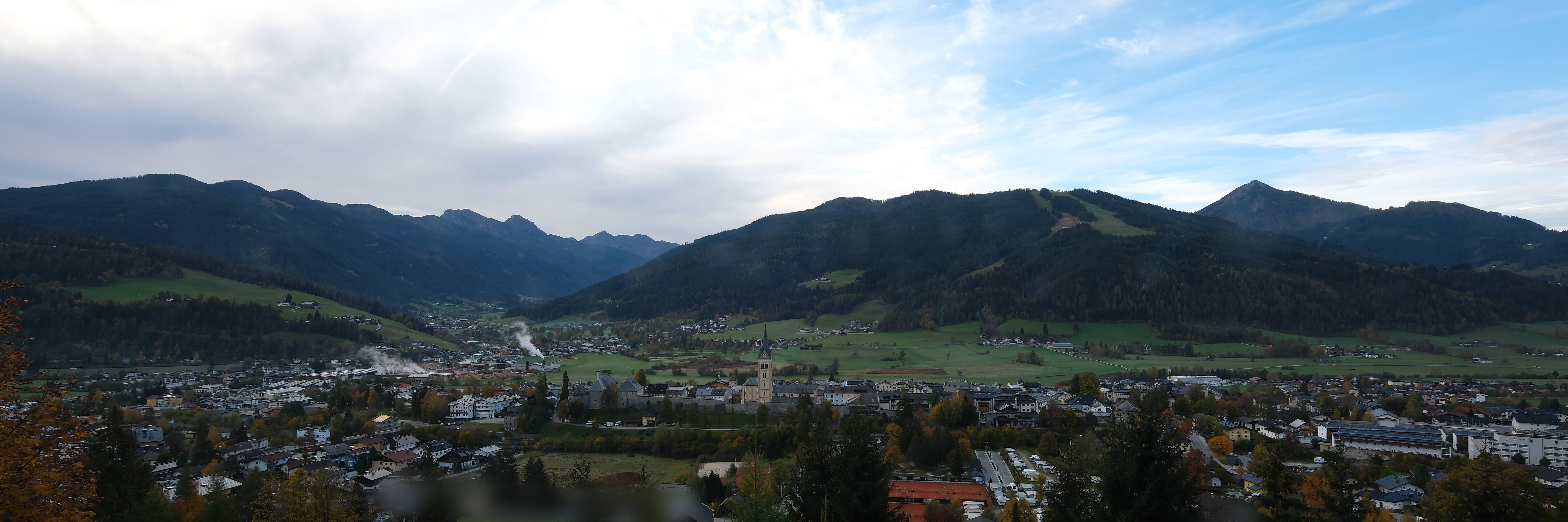 Archiv Foto Webcam Panoramablick auf Radstadt