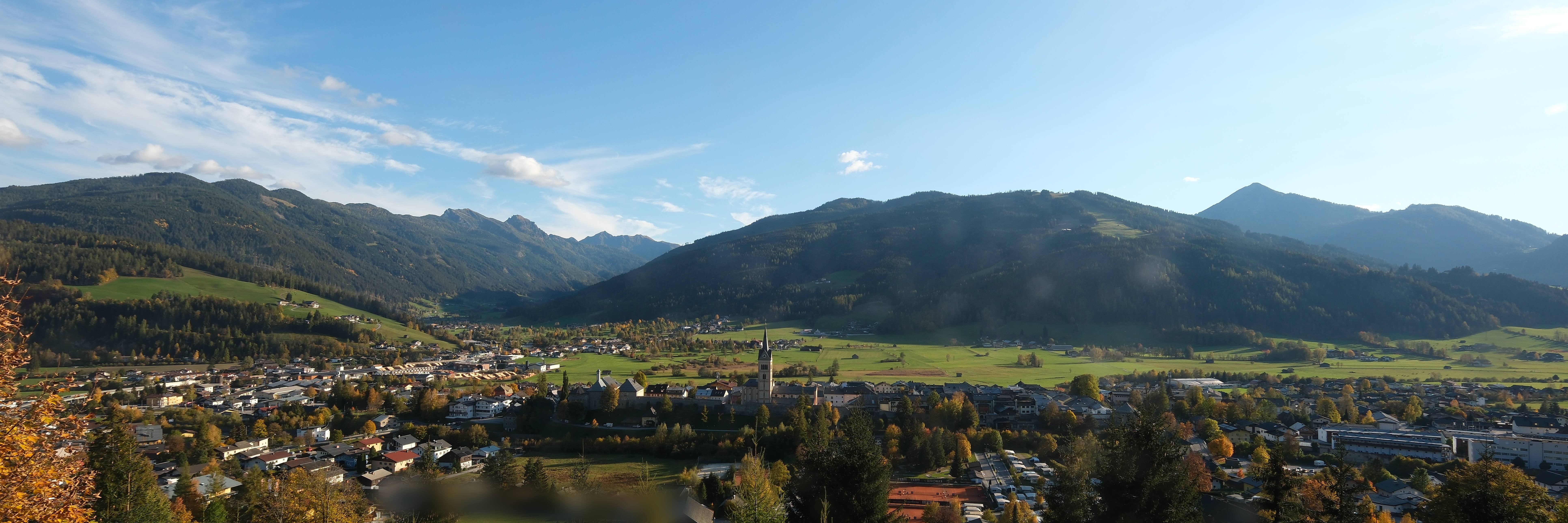 Archiv Foto Webcam Panoramablick auf Radstadt