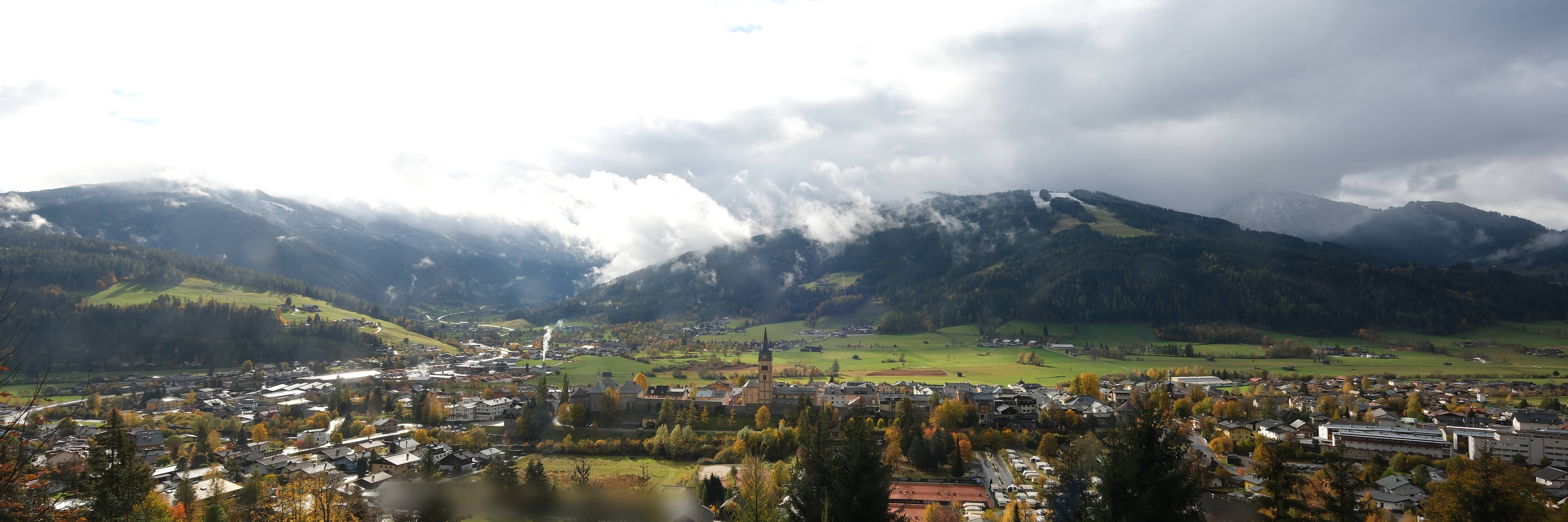Archiv Foto Webcam Panoramablick auf Radstadt