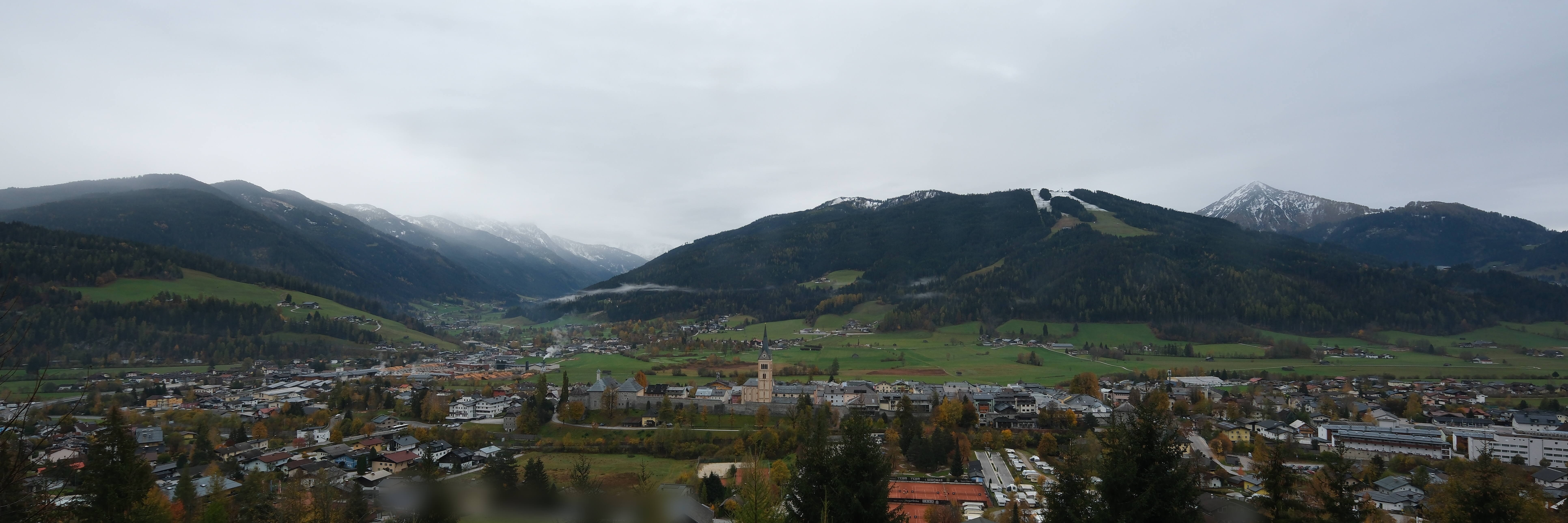 Archiv Foto Webcam Panoramablick auf Radstadt
