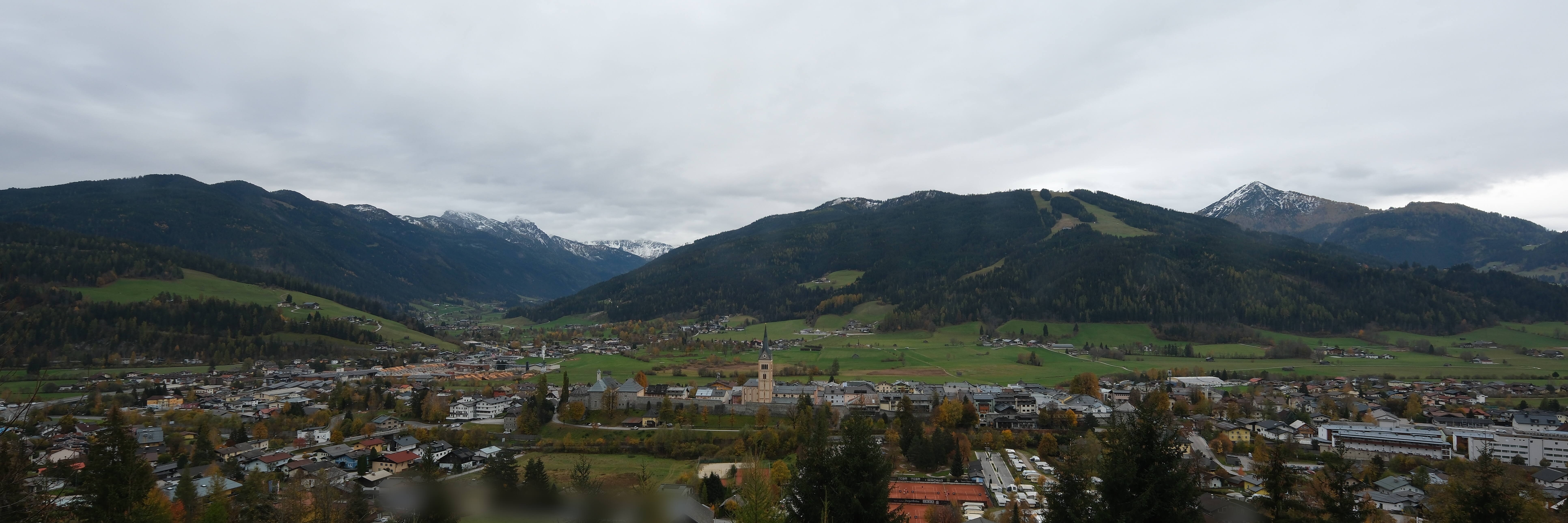 Archiv Foto Webcam Panoramablick auf Radstadt