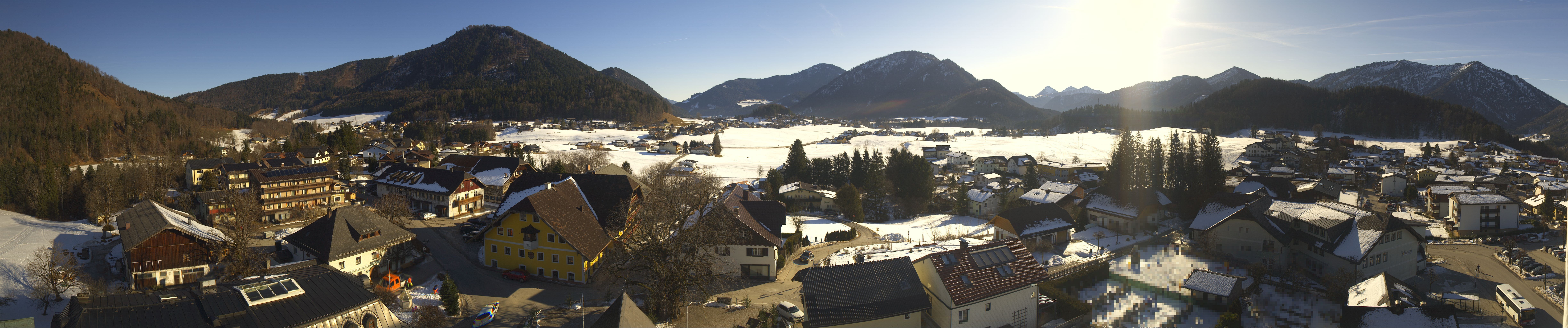 Archiv Foto Webcam Panoramasicht über Faistenau