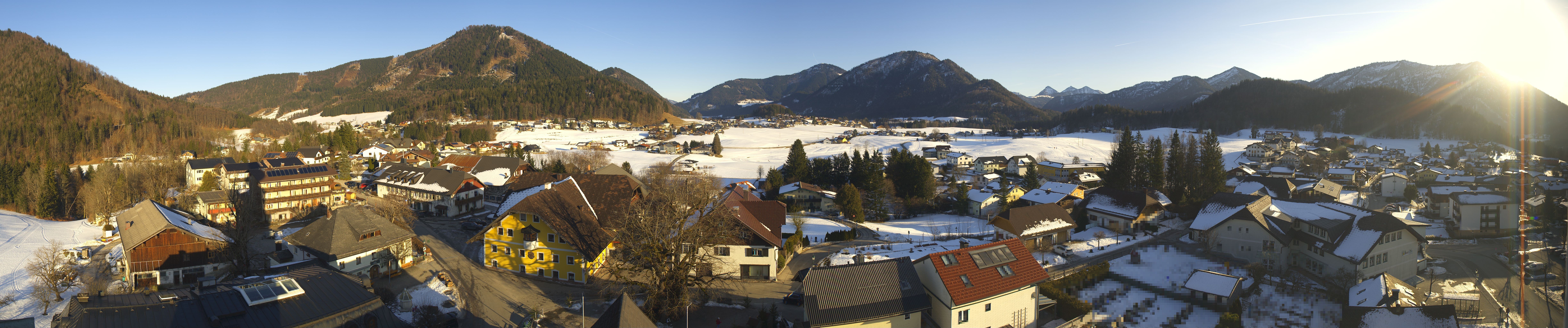 Archiv Foto Webcam Panoramasicht über Faistenau
