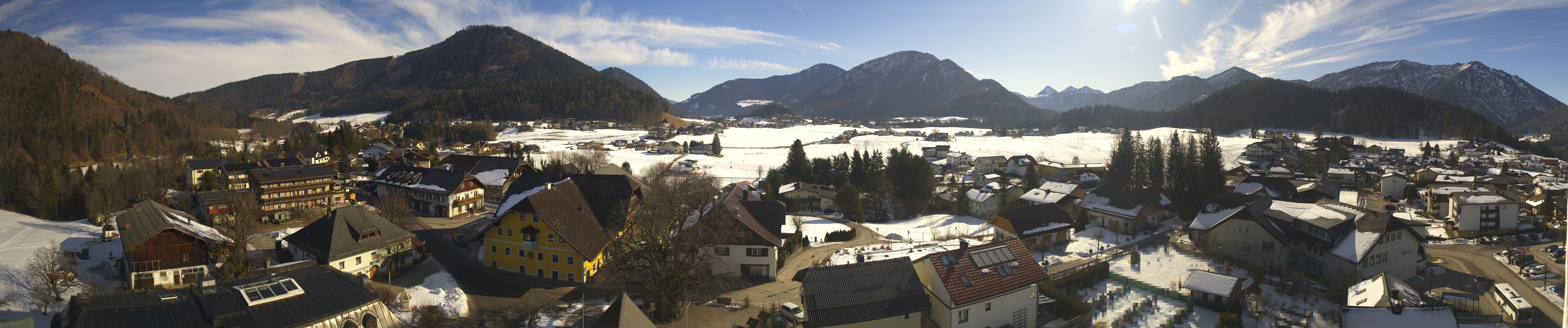 Archiv Foto Webcam Panoramasicht über Faistenau