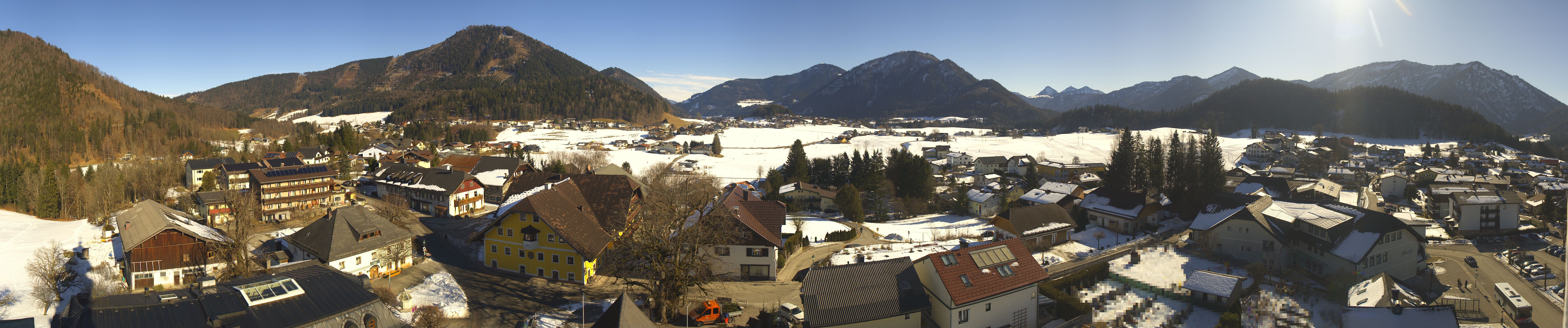 Archiv Foto Webcam Panoramasicht über Faistenau
