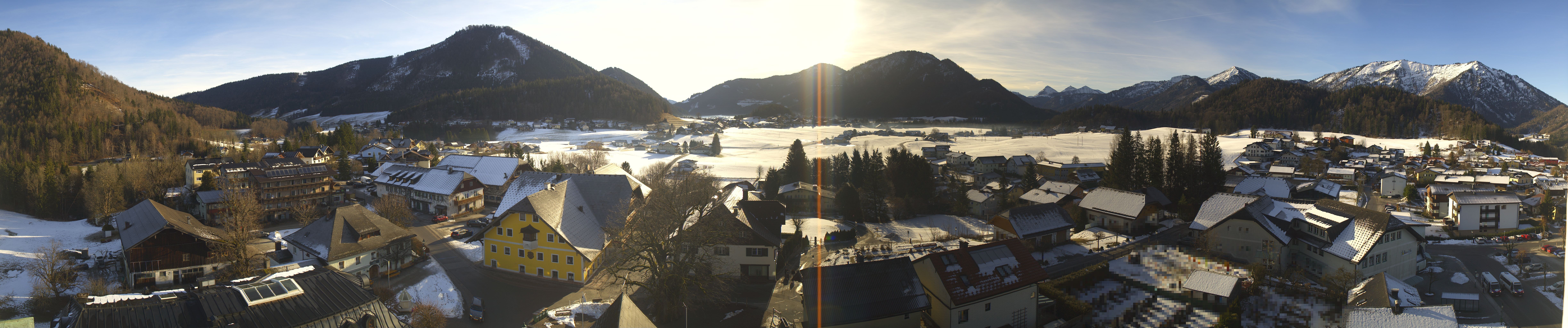Archived image Webcam Panorama of Faistenau