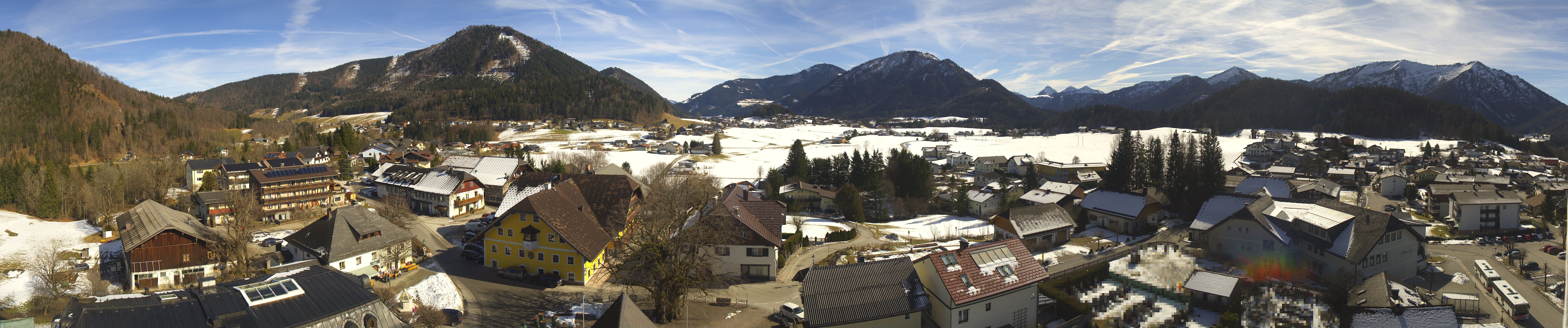 Archived image Webcam Panorama of Faistenau