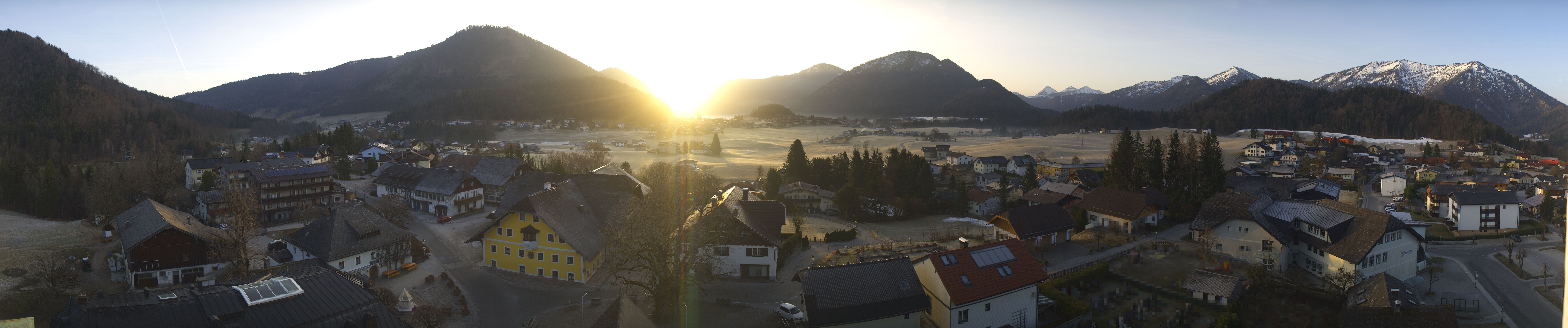 Archiv Foto Webcam Panoramasicht über Faistenau