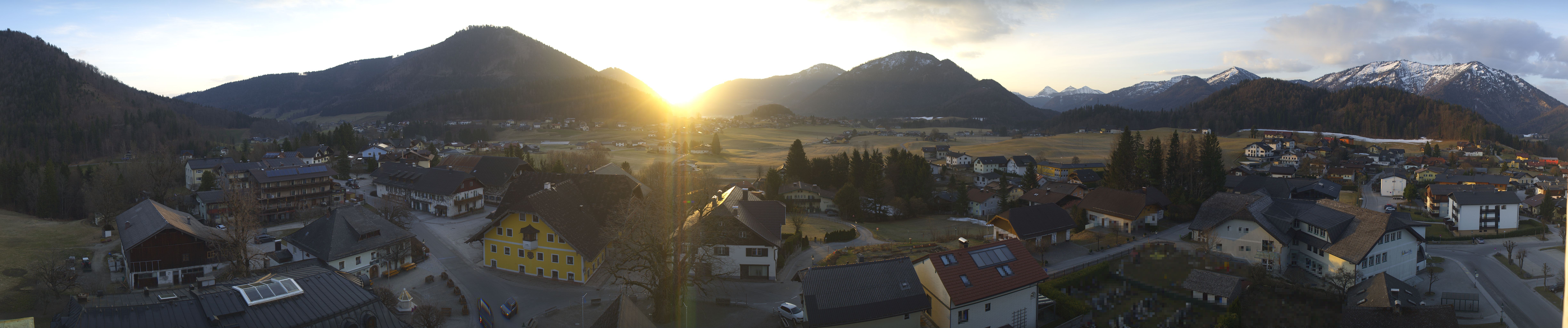 Archiv Foto Webcam Panoramasicht über Faistenau