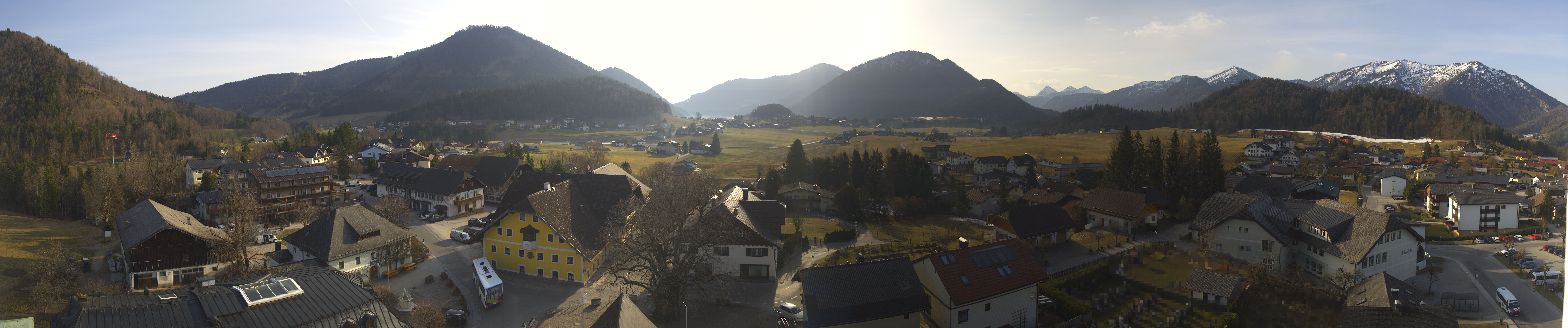 Archiv Foto Webcam Panoramasicht über Faistenau