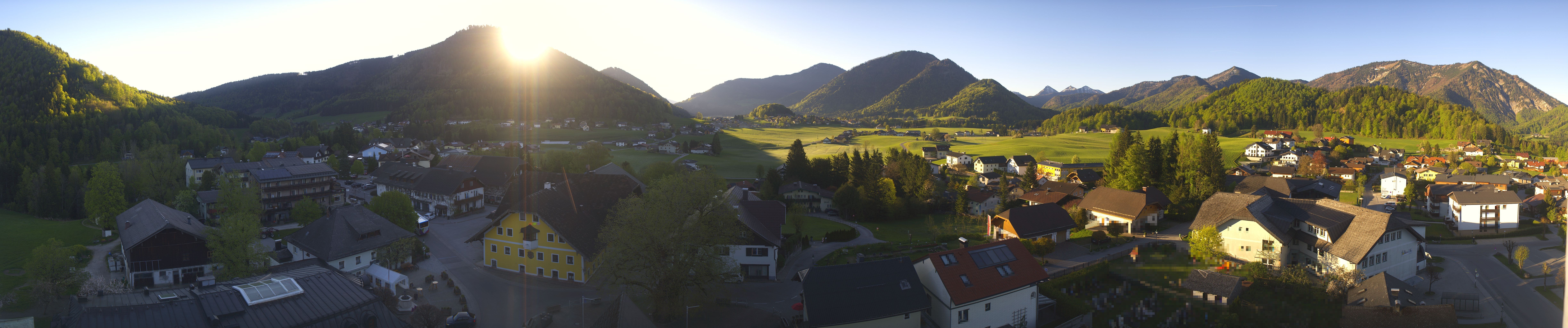 Archiv Foto Webcam Panoramasicht über Faistenau