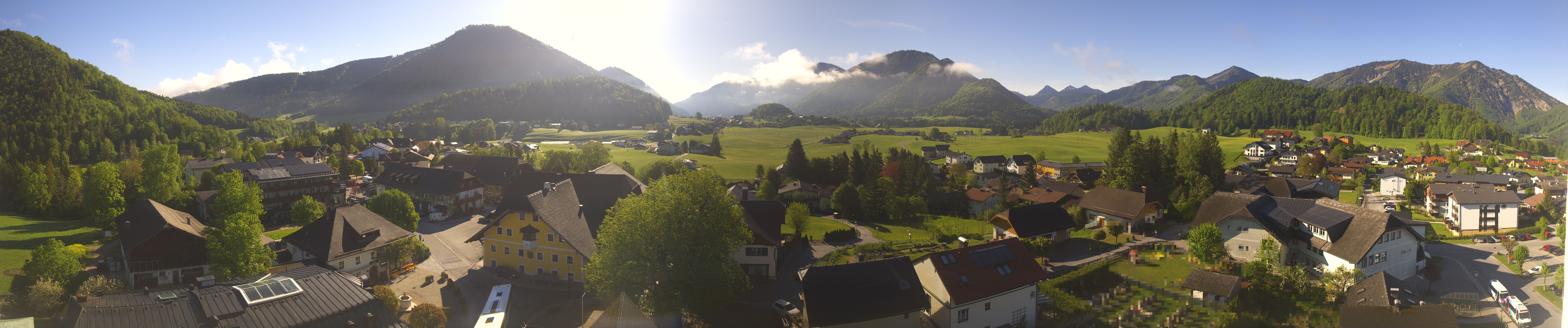 Archiv Foto Webcam Panoramasicht über Faistenau