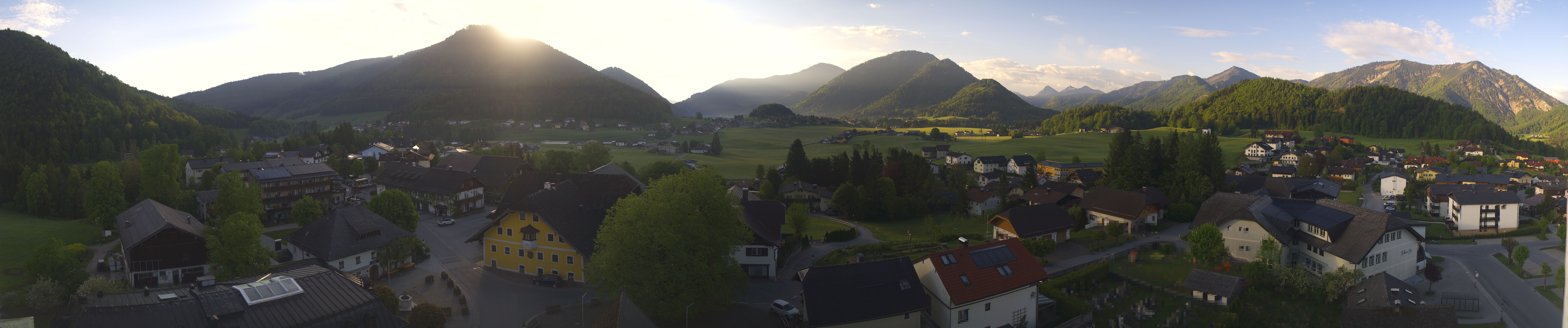 Archiv Foto Webcam Panoramasicht über Faistenau