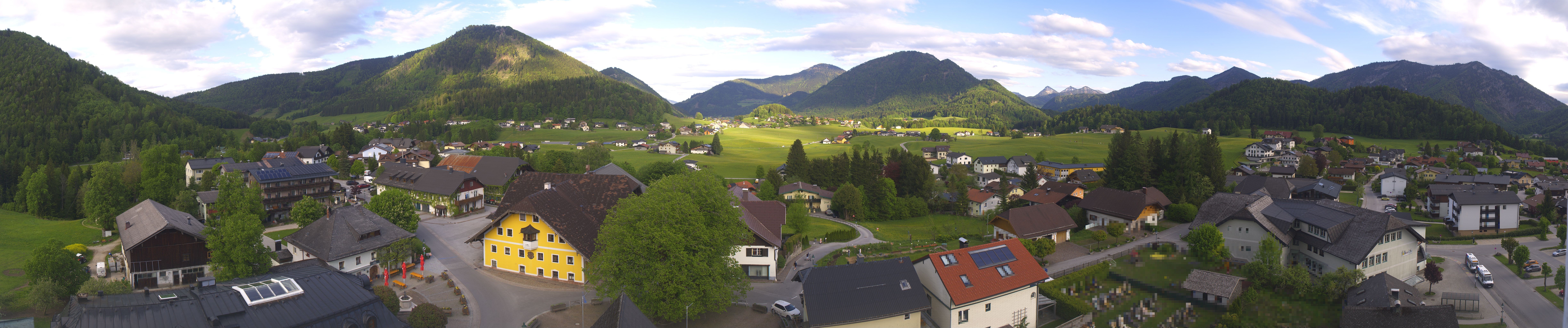 Archiv Foto Webcam Panoramasicht über Faistenau