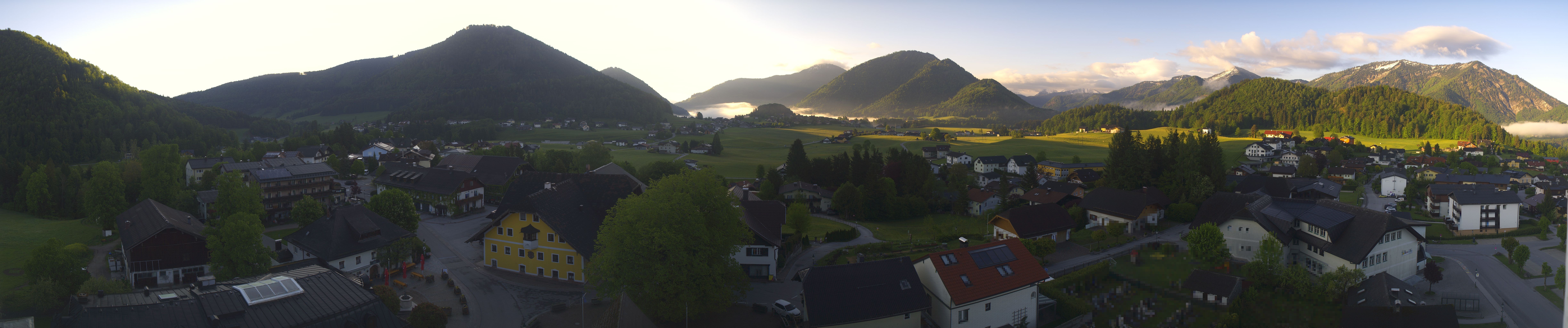 Archiv Foto Webcam Panoramasicht über Faistenau