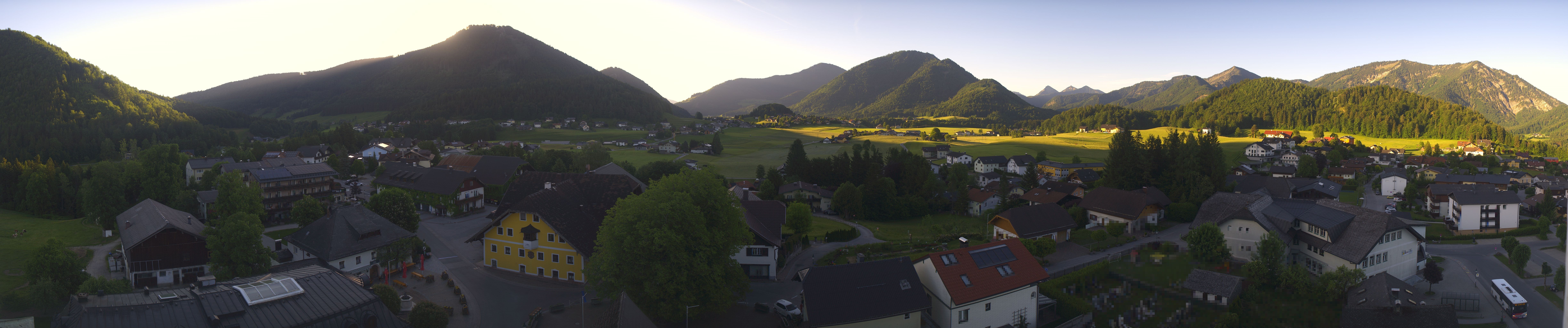 Archiv Foto Webcam Panoramasicht über Faistenau