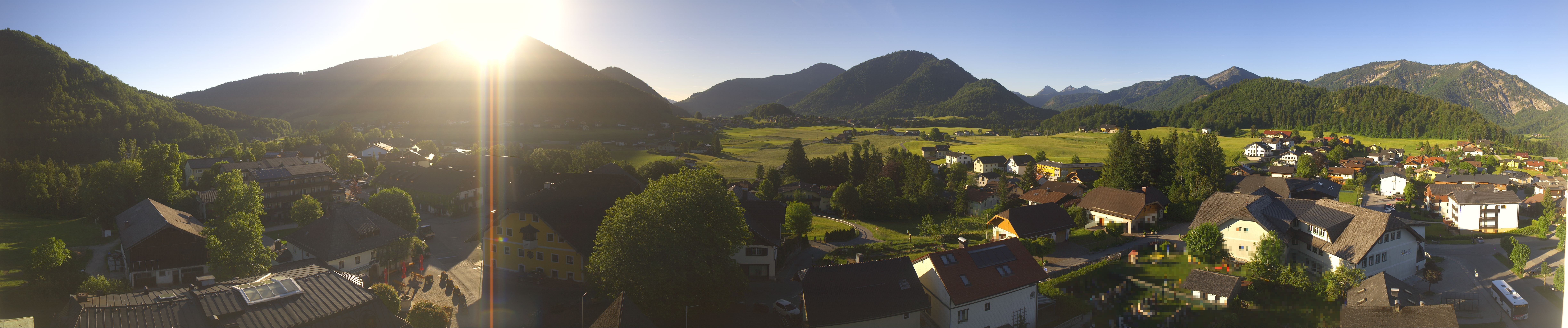 Archiv Foto Webcam Panoramasicht über Faistenau