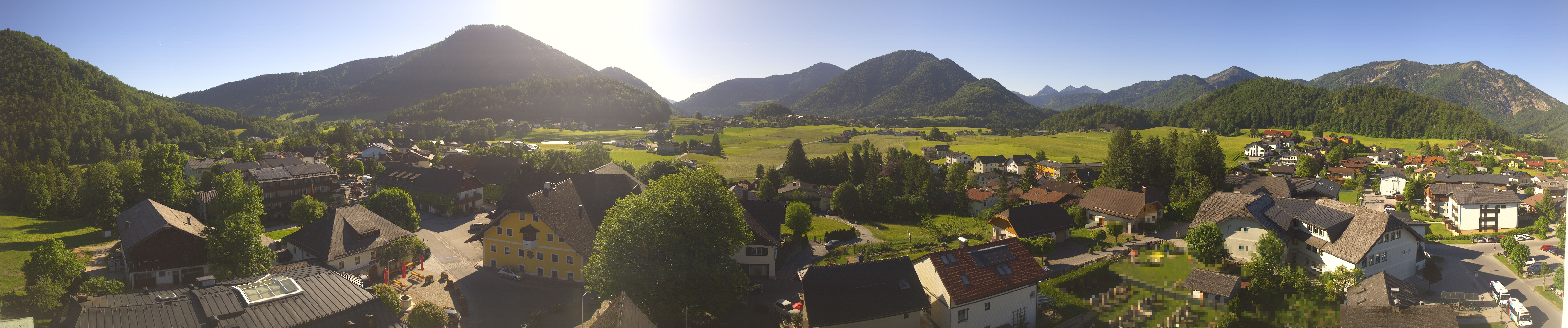 Archiv Foto Webcam Panoramasicht über Faistenau