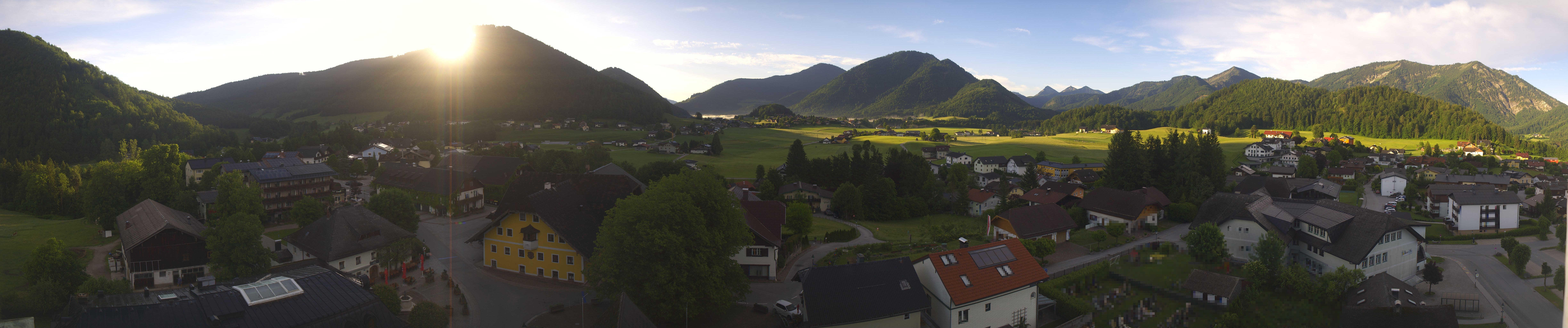 Archiv Foto Webcam Panoramasicht über Faistenau