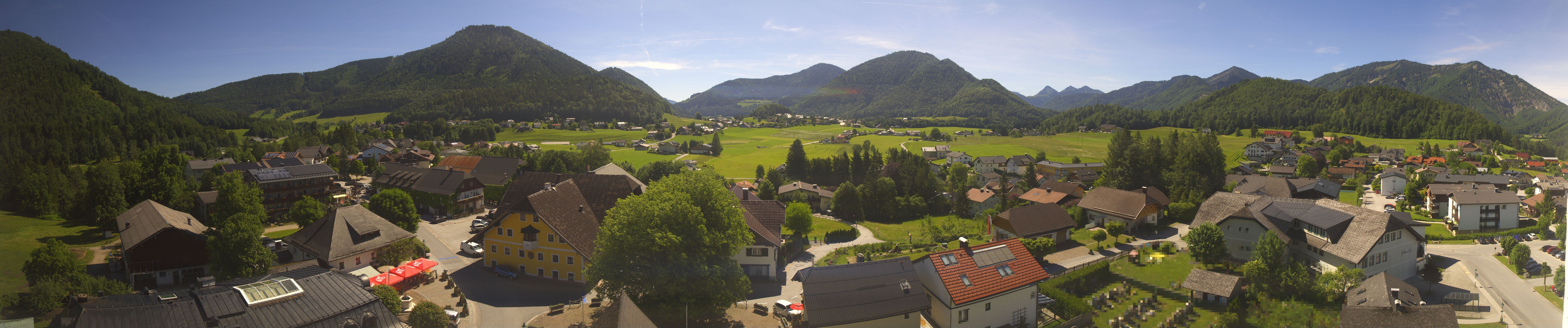 Archiv Foto Webcam Panoramasicht über Faistenau