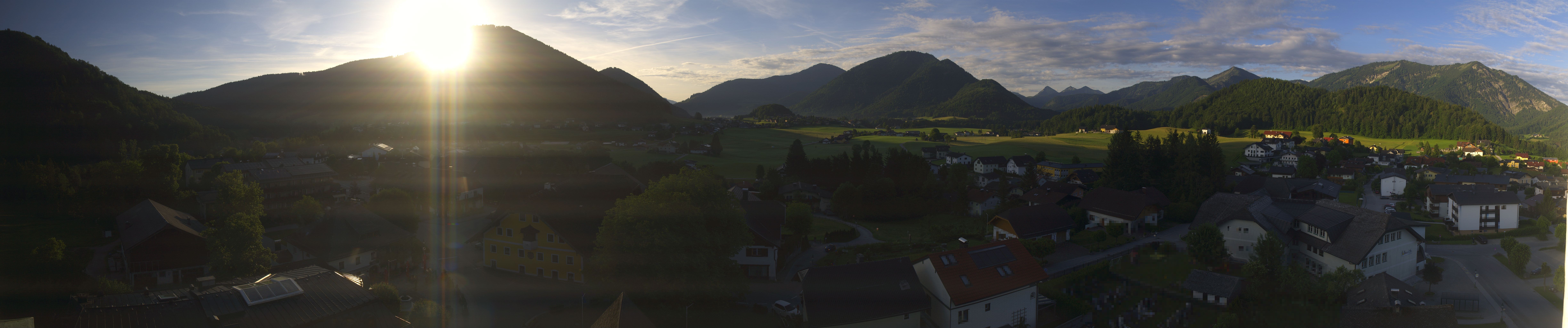 Archiv Foto Webcam Panoramasicht über Faistenau