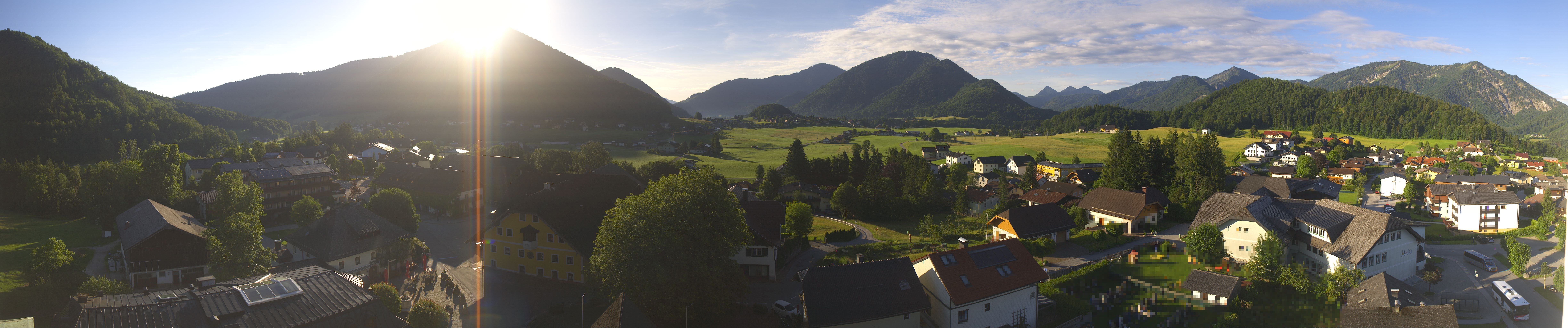 Archiv Foto Webcam Panoramasicht über Faistenau