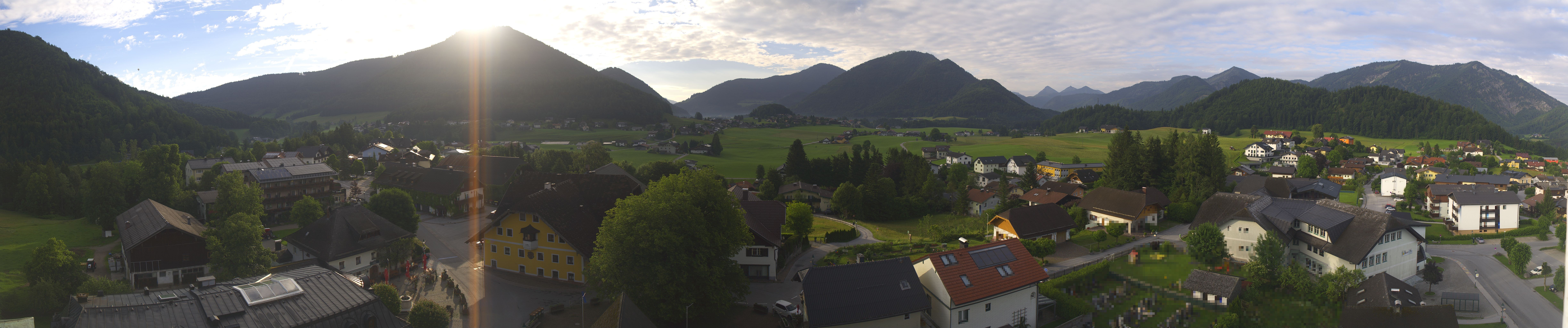 Archived image Webcam Panorama of Faistenau