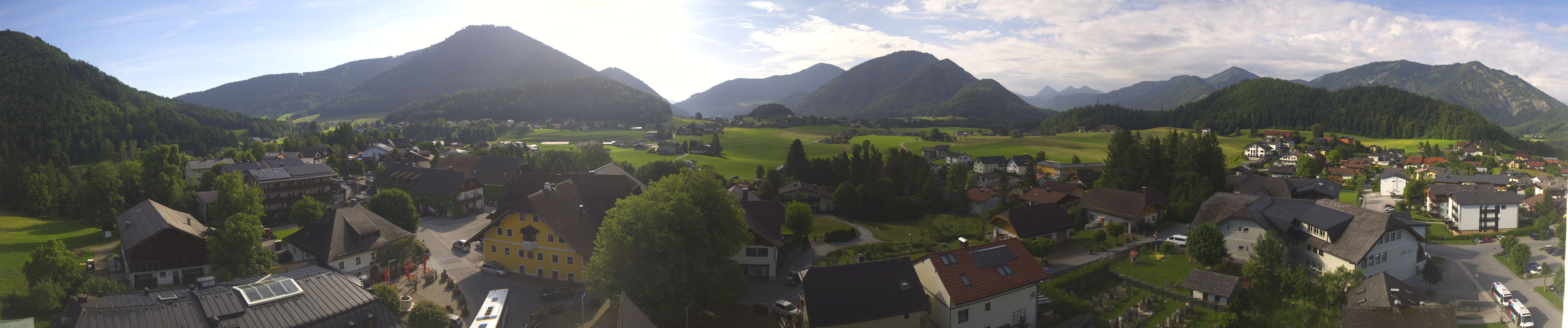 Archived image Webcam Panorama of Faistenau