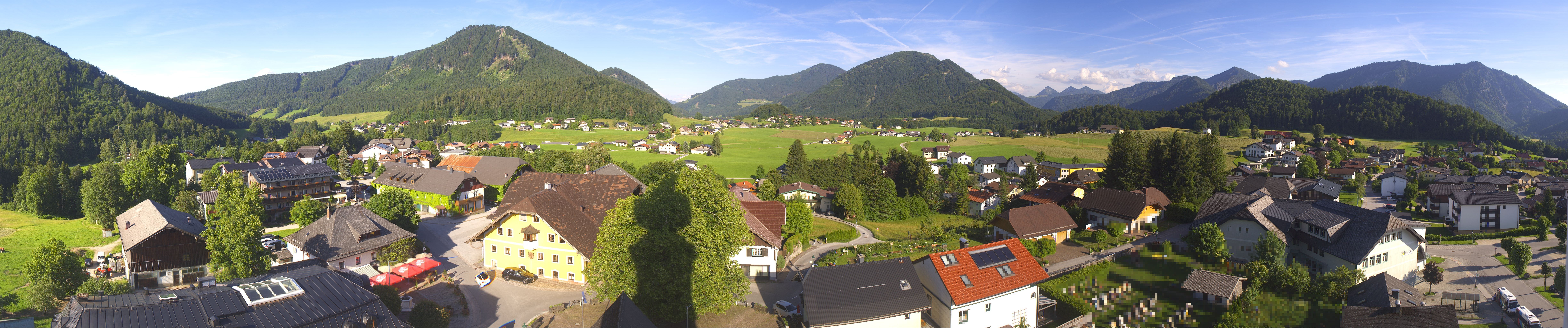 Archived image Webcam Panorama of Faistenau