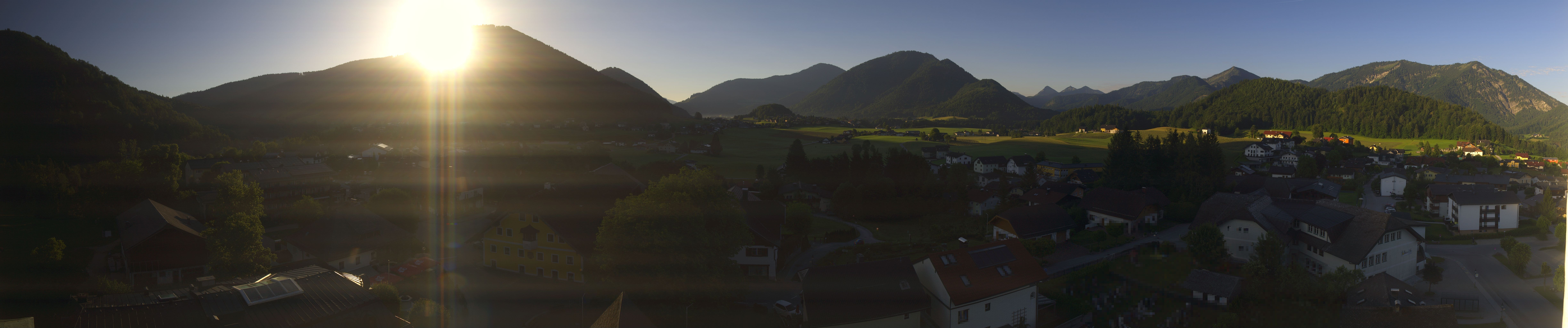 Archiv Foto Webcam Panoramasicht über Faistenau